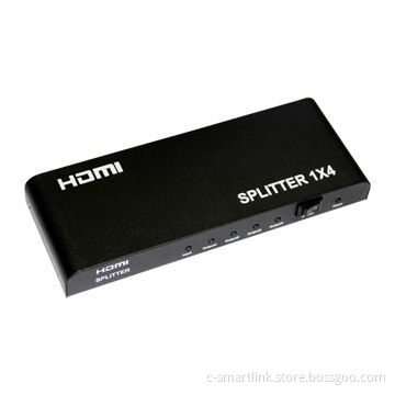 HDMI® Splitter, 1 to 4 (HDMI® 1.3b), Supports HDCP, Easy to Use